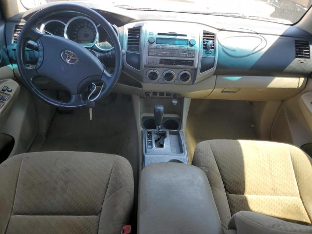 5TEJU4GN6AZ695068 - 2010 TOYOTA TACOMA DOUBLE CAB PRERUNNER TAN photo 8