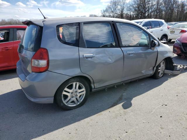 JHMGD38607S030447 - 2007 HONDA FIT S 灰色 照片 3