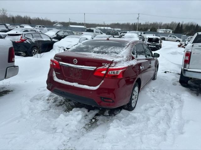 3N1AB7AP6KY343734 - 2019 NISSAN SENTRA S RED photo 3