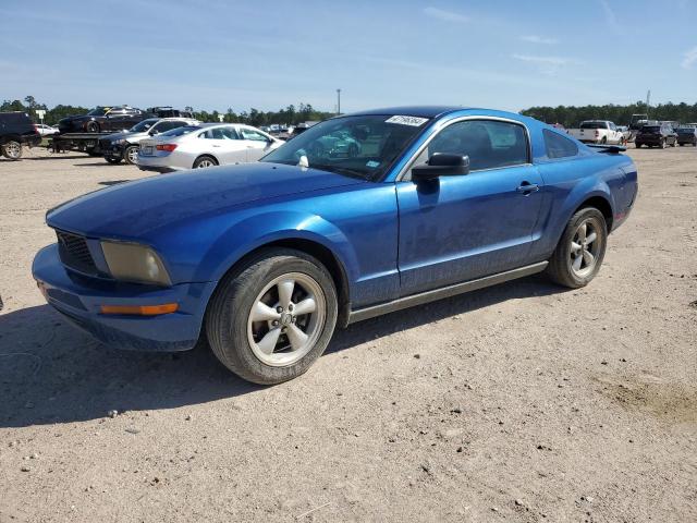 1ZVHT80N895126740 - 2009 FORD MUSTANG BLUE photo 1