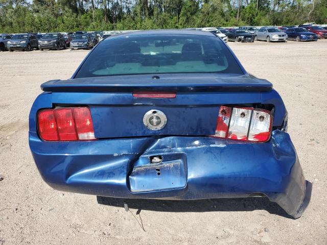 1ZVHT80N895126740 - 2009 FORD MUSTANG BLUE photo 6