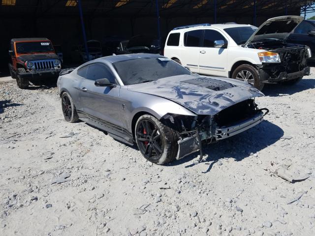1FA6P8SJ9L5501475 - 2020 FORD MUSTANG SHELBY GT500 SILVER photo 1