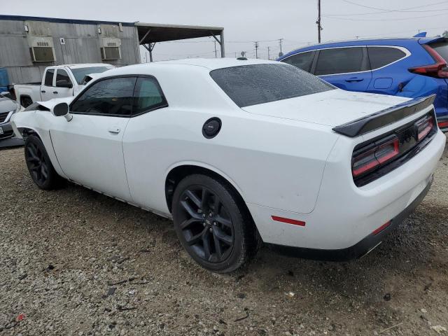 2C3CDZAGXNH160041 - 2022 DODGE CHALLENGER SXT WHITE photo 2