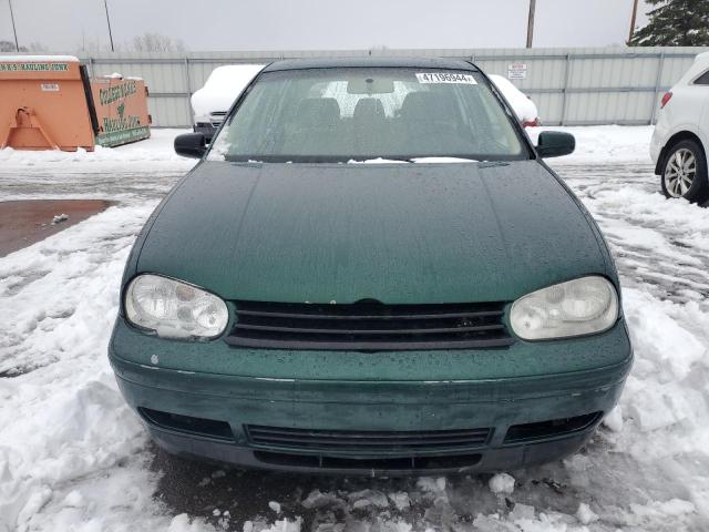 9BWGS21J314000781 - 2001 VOLKSWAGEN GOLF GLS GREEN photo 5