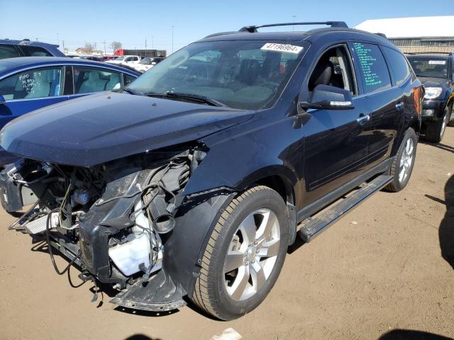 1GNKVHKD6EJ263224 - 2014 CHEVROLET TRAVERSE LT BLACK photo 1