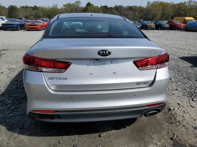 5XXGT4L3XJG269805 - 2018 KIA OPTIMA LX SILVER photo 6