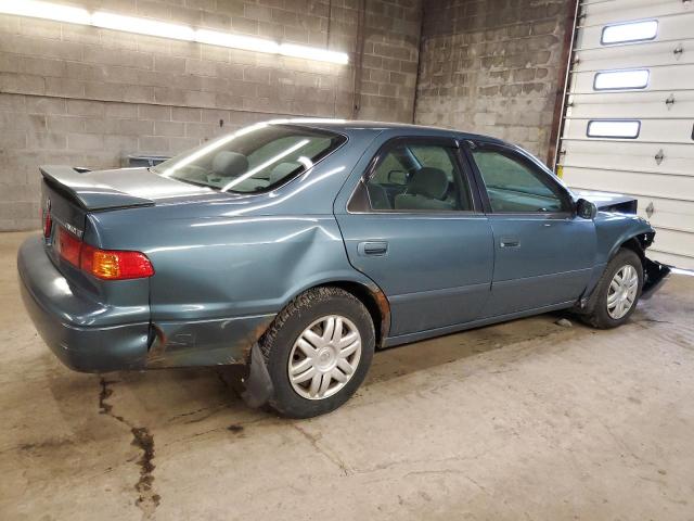 4T1BG22K81U866128 - 2001 TOYOTA CAMRY CE BLUE photo 3