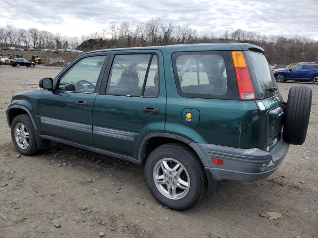 JHLRD18451C016531 - 2001 HONDA CR-V LX GREEN photo 2