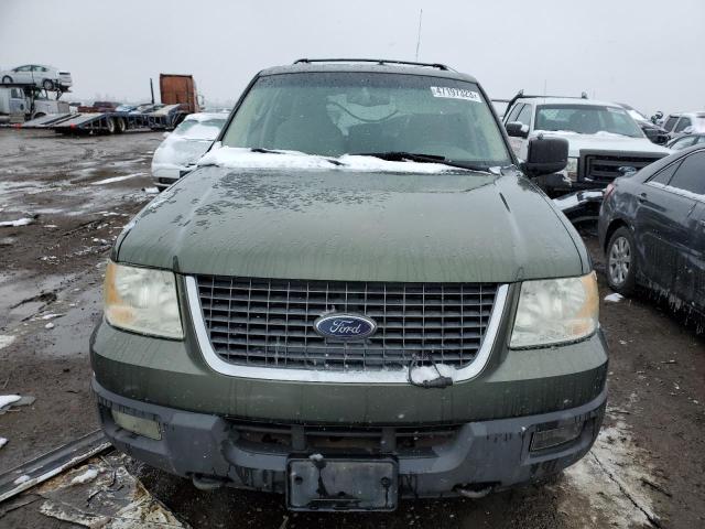 1FMFU16L24LB35146 - 2004 FORD EXPEDITION XLT GREEN photo 5