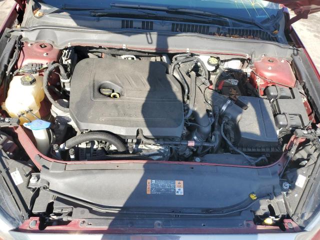 3FA6P0HD3ER126699 - 2014 FORD FUSION SE RED photo 11