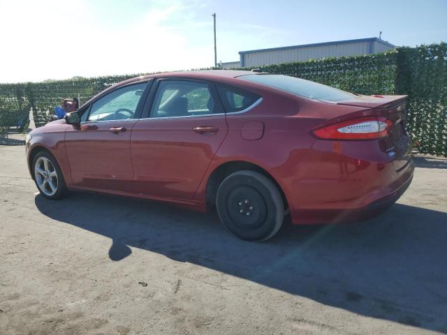 3FA6P0HD3ER126699 - 2014 FORD FUSION SE RED photo 2