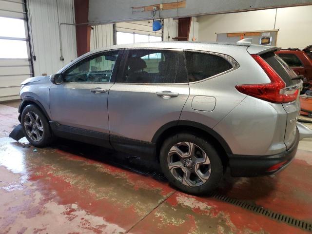 2HKRW2H86KH657757 - 2019 HONDA CR-V EXL SILVER photo 2