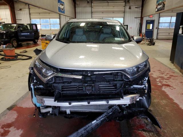 2HKRW2H86KH657757 - 2019 HONDA CR-V EXL SILVER photo 5