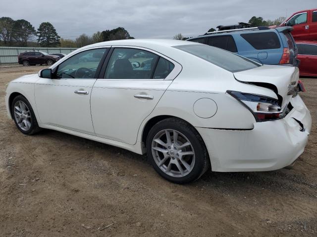 1N4AA5AP2DC801744 - 2013 NISSAN MAXIMA S WHITE photo 2