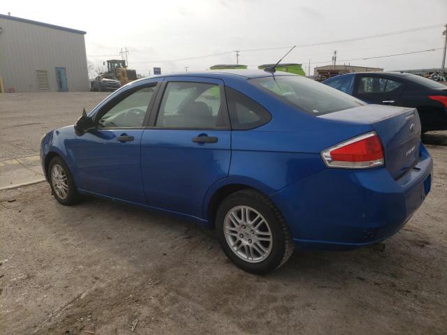 1FAHP3FN3BW179420 - 2011 FORD FOCUS SE BLUE photo 2