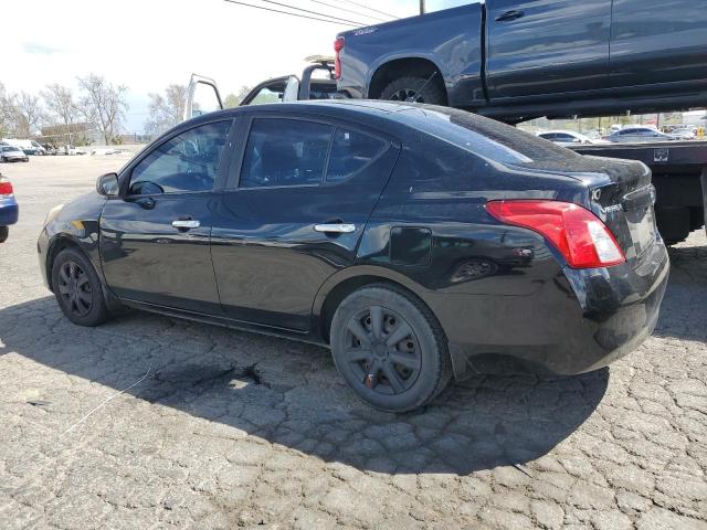 3N1CN7AP0CL938920 - 2012 NISSAN VERSA S BLACK photo 2