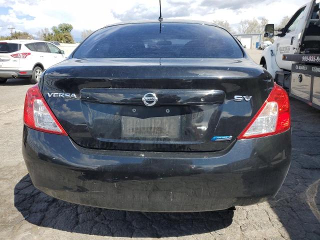 3N1CN7AP0CL938920 - 2012 NISSAN VERSA S BLACK photo 6