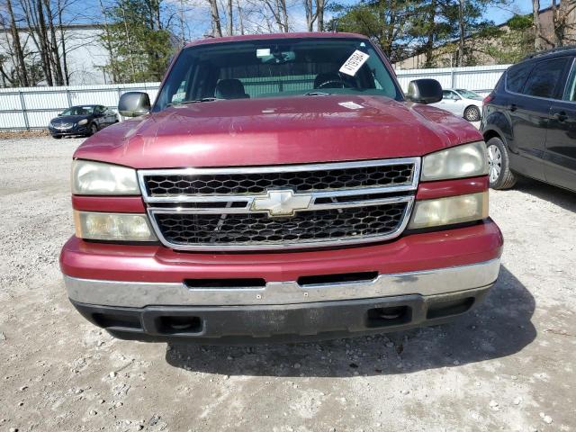 2GCEK13T861226473 - 2006 CHEVROLET SILVERADO K1500 MAROON photo 5