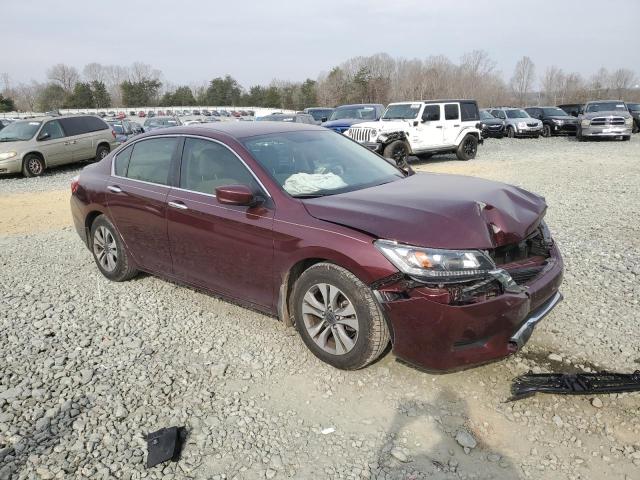 1HGCR2F31DA226145 - 2013 HONDA ACCORD LX BURGUNDY photo 4