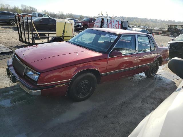 1G4HR54CXLH552648 - 1990 BUICK LESABRE LIMITED MAROON photo 1