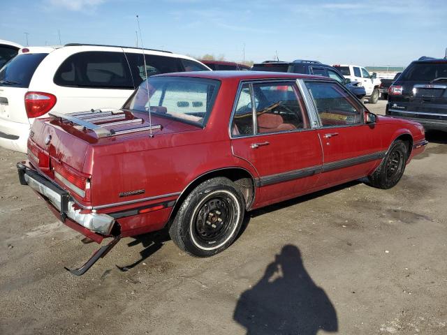 1G4HR54CXLH552648 - 1990 BUICK LESABRE LIMITED MAROON photo 3