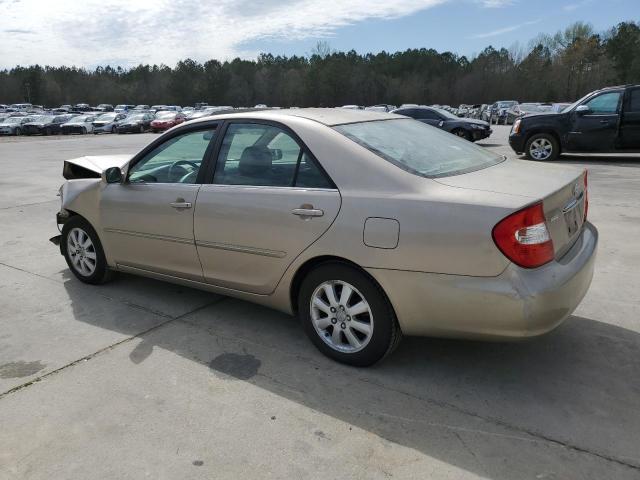 JTDBF32K620035250 - 2002 TOYOTA CAMRY LE BEIGE photo 2