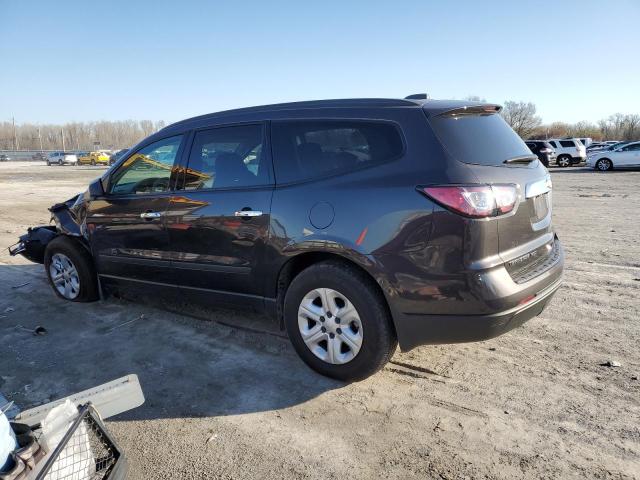 1GNKVFED0HJ227405 - 2017 CHEVROLET TRAVERSE LS GRAY photo 2