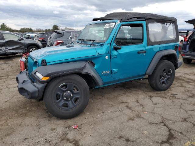 1C4GJXAN0LW284830 - 2020 JEEP WRANGLER SPORT TEAL photo 1