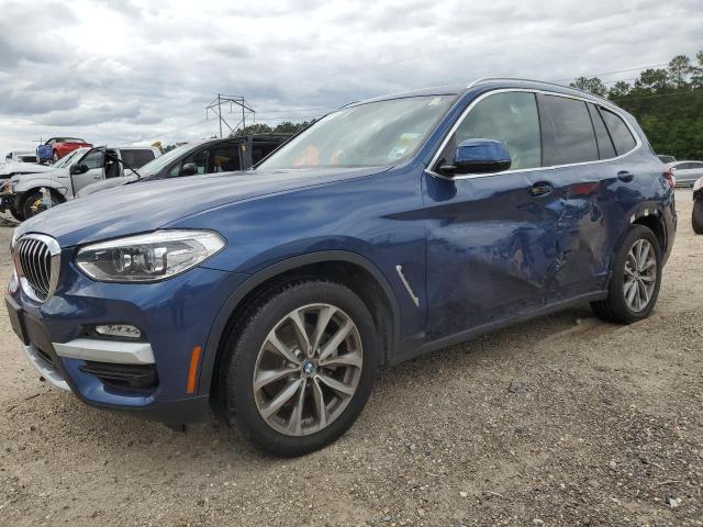 5UXTR9C53KLP77688 - 2019 BMW X3 XDRIVE30I Көк фото 1