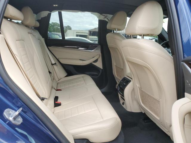 5UXTR9C53KLP77688 - 2019 BMW X3 XDRIVE30I Көк фото 11