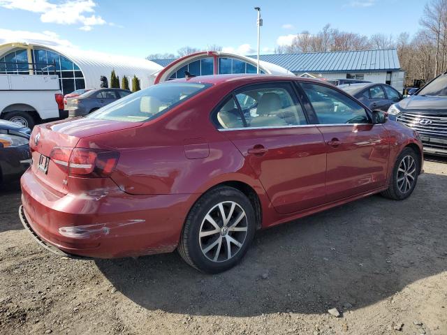 3VWDB7AJ6HM391351 - 2017 VOLKSWAGEN JETTA SE RED photo 3