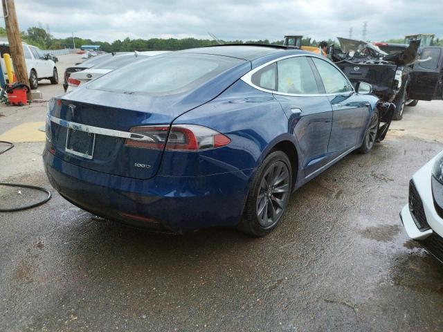 5YJSA1E26JF285702 - 2018 TESLA MODEL S Կապույտ լուսանկար 4