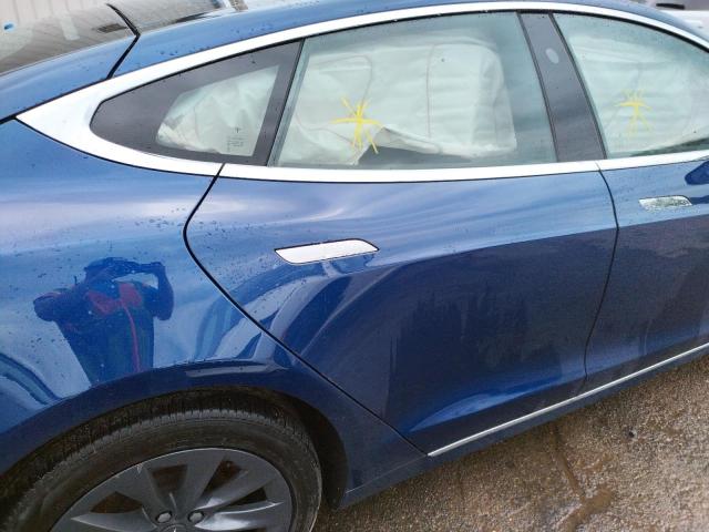 5YJSA1E26JF285702 - 2018 TESLA MODEL S Կապույտ լուսանկար 6