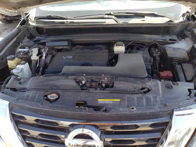 5N1DR2MN2HC625675 - 2017 NISSAN PATHFINDER S 银色 照片 11