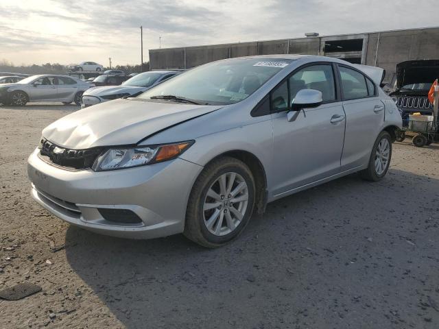 2HGFB2F96CH321757 - 2012 HONDA CIVIC EXL SILVER photo 1