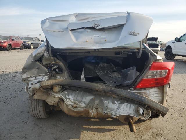 2HGFB2F96CH321757 - 2012 HONDA CIVIC EXL SILVER photo 6