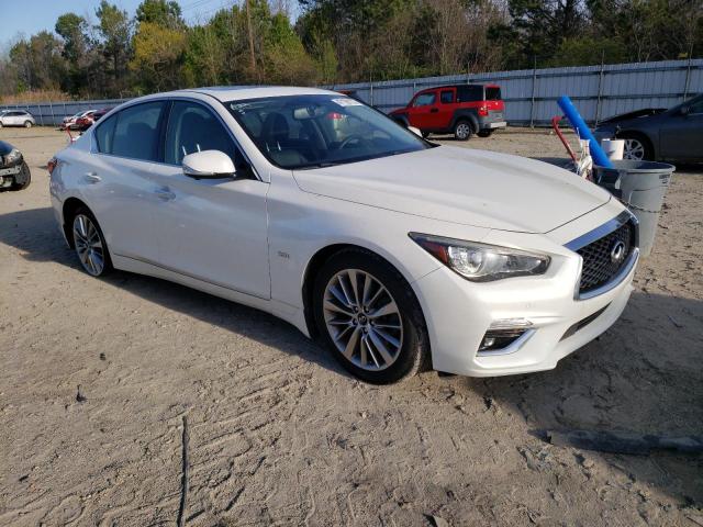 JN1EV7AP5JM365461 - 2018 INFINITI Q50 LUXE WHITE photo 4