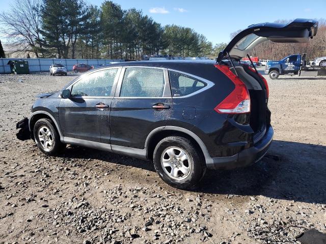 2HKRM4H37CH622846 - 2012 HONDA CR-V LX BLACK photo 2