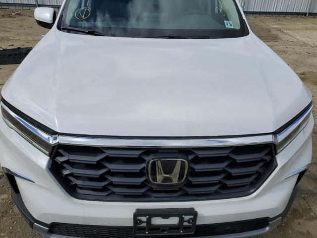 5FNYG1H51PB025117 - 2023 HONDA PILOT EXL WHITE photo 11