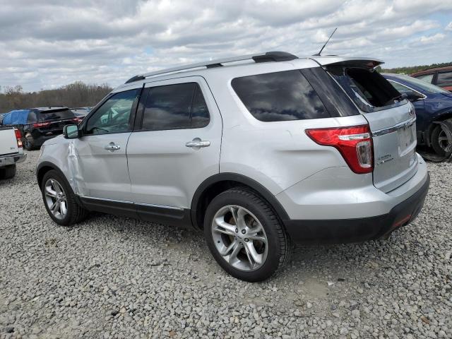 1FM5K7F9XFGB30345 - 2015 FORD EXPLORER LIMITED SILVER photo 2