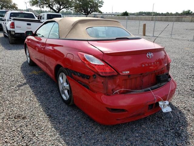 4T1FA38P18U139516 - 2008 TOYOTA CAMRY SOLA SE RED photo 2