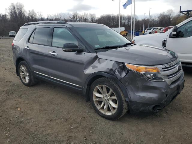 1FM5K8D80DGB11347 - 2013 FORD EXPLORER XLT GRAY photo 4