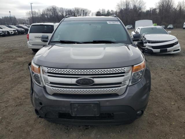 1FM5K8D80DGB11347 - 2013 FORD EXPLORER XLT GRAY photo 5