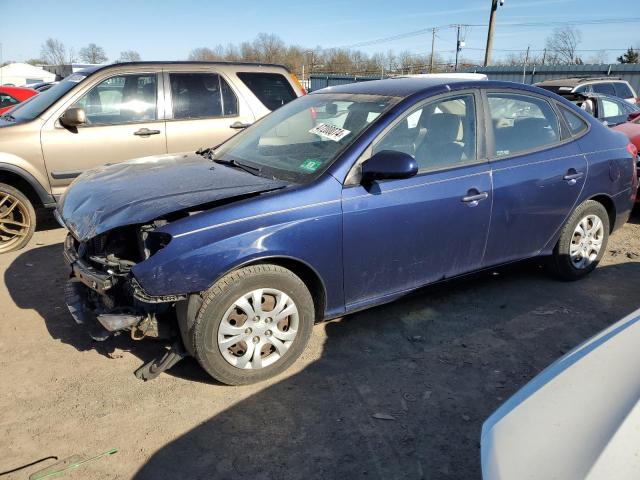 KMHDU4AD4AU103653 - 2010 HYUNDAI ELANTRA BLUE BLUE photo 1