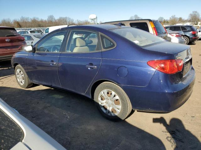 KMHDU4AD4AU103653 - 2010 HYUNDAI ELANTRA BLUE BLUE photo 2