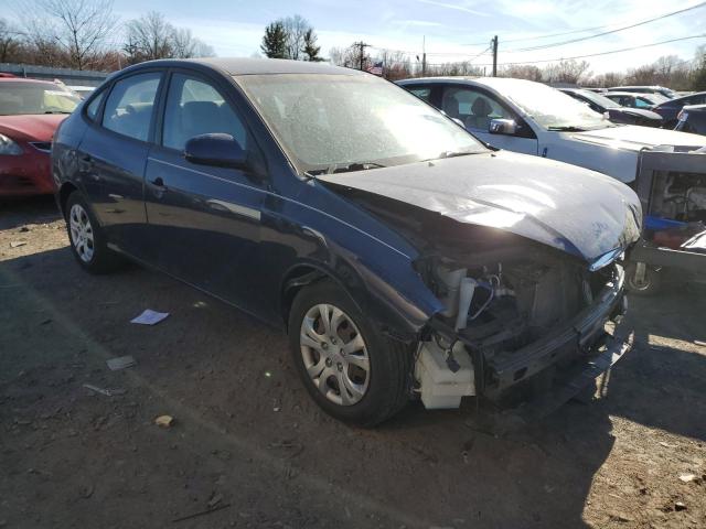 KMHDU4AD4AU103653 - 2010 HYUNDAI ELANTRA BLUE BLUE photo 4