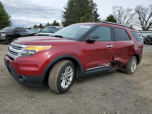 1FM5K8D80FGB28832 - 2015 FORD EXPLORER XLT BURGUNDY photo 1