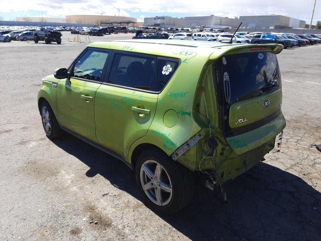 KNDJP3A50E7712180 - 2014 KIA SOUL + GREEN photo 2