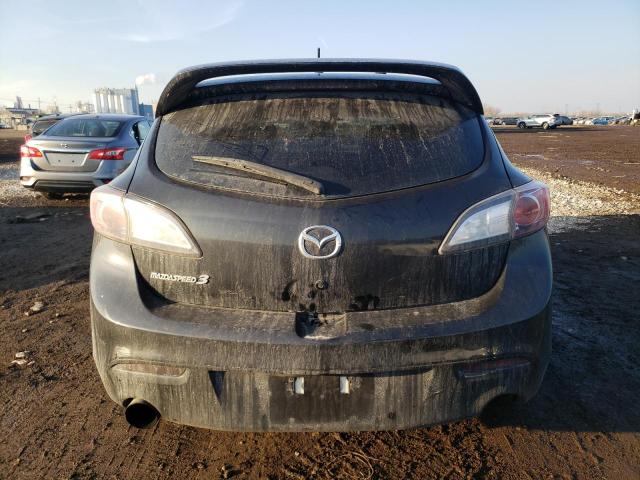 JM1BL1K32B1477958 - 2011 MAZDA SPEED 3 BLACK photo 6