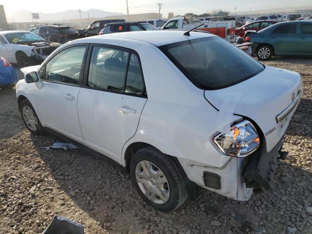 3N1BC1AP2AL364011 - 2010 NISSAN VERSA S WHITE photo 2